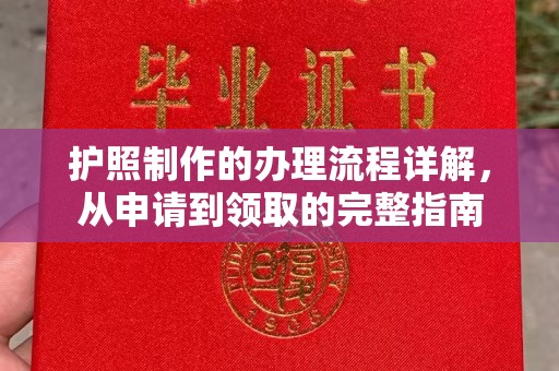 拉萨护照制作的办理流程详解，从申请到领取的完整指南