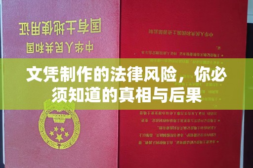 拉萨文凭制作的法律风险，你必须知道的真相与后果