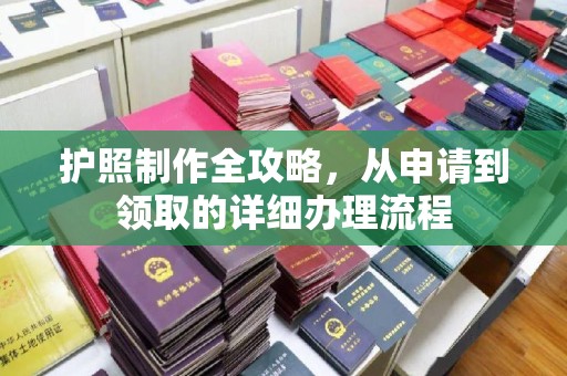 拉萨护照制作全攻略，从申请到领取的详细办理流程